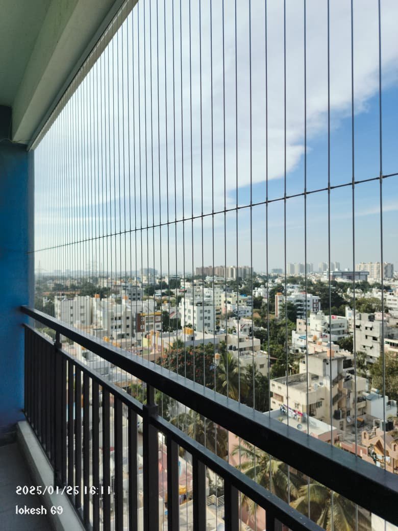 Invisible Grill Balcony installation image I14