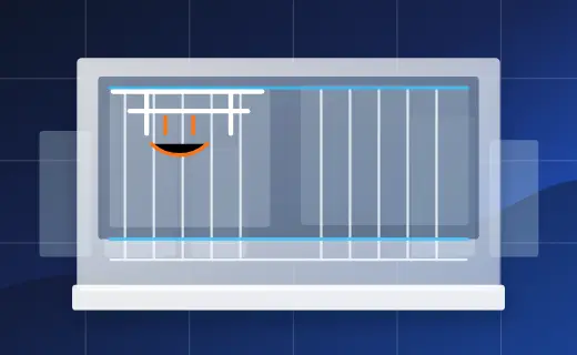 Ceiling cloth hanger illustration